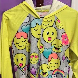 An emoji onesie.